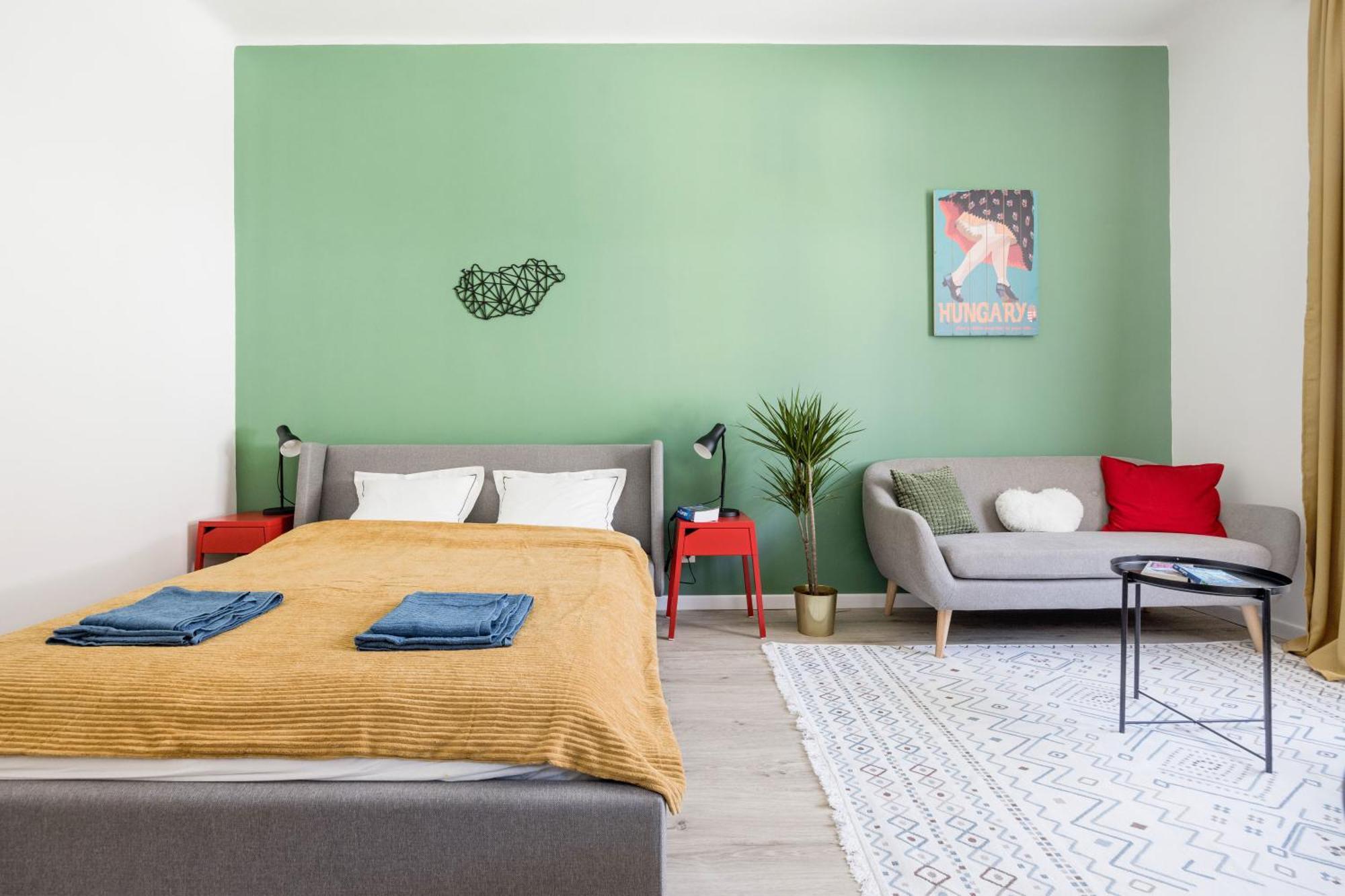 Stylish And Colourful Apartment In The City Centre 布达佩斯 外观 照片