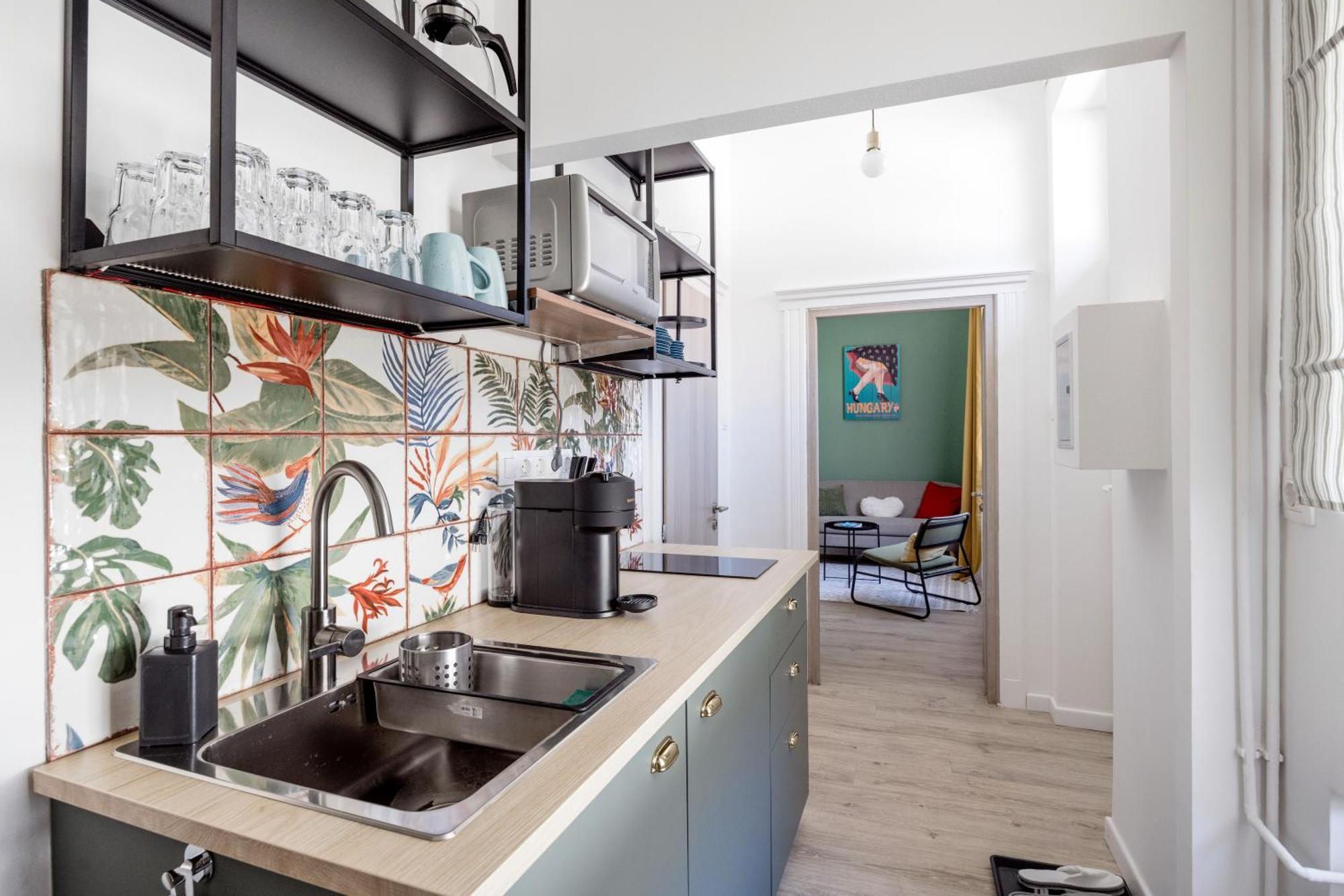 Stylish And Colourful Apartment In The City Centre 布达佩斯 外观 照片
